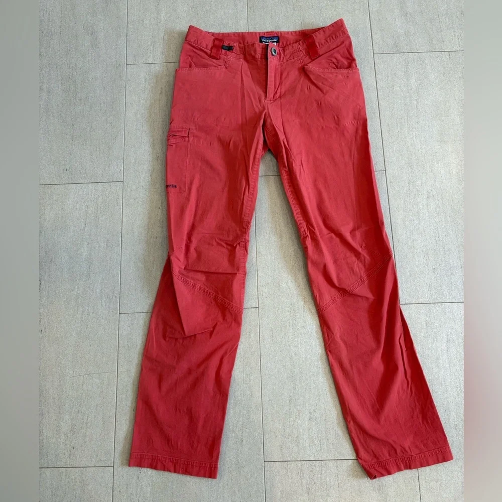 Patagonia Women's Venga Rock Pants - Sumac Red size 6 - Picture 2 of 6